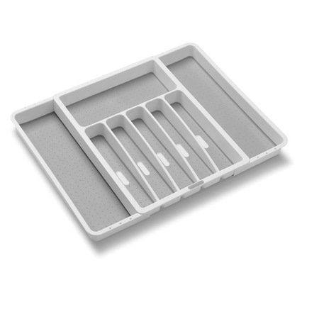 MADESMART Silvrware Tray Expan Wht 29308